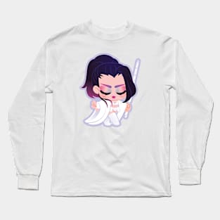 Wrestler Queen - Shining White Long Sleeve T-Shirt